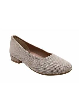 NEW DAVID TATE women's runway ballet shoes in natural